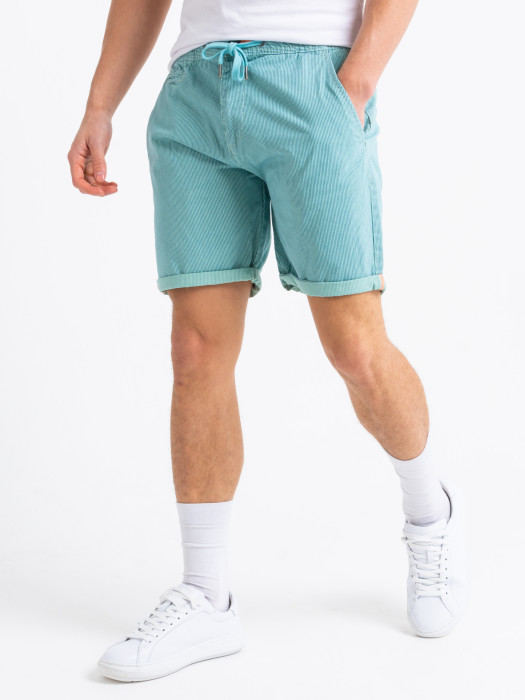 Lined Beach Short in Turquoise 