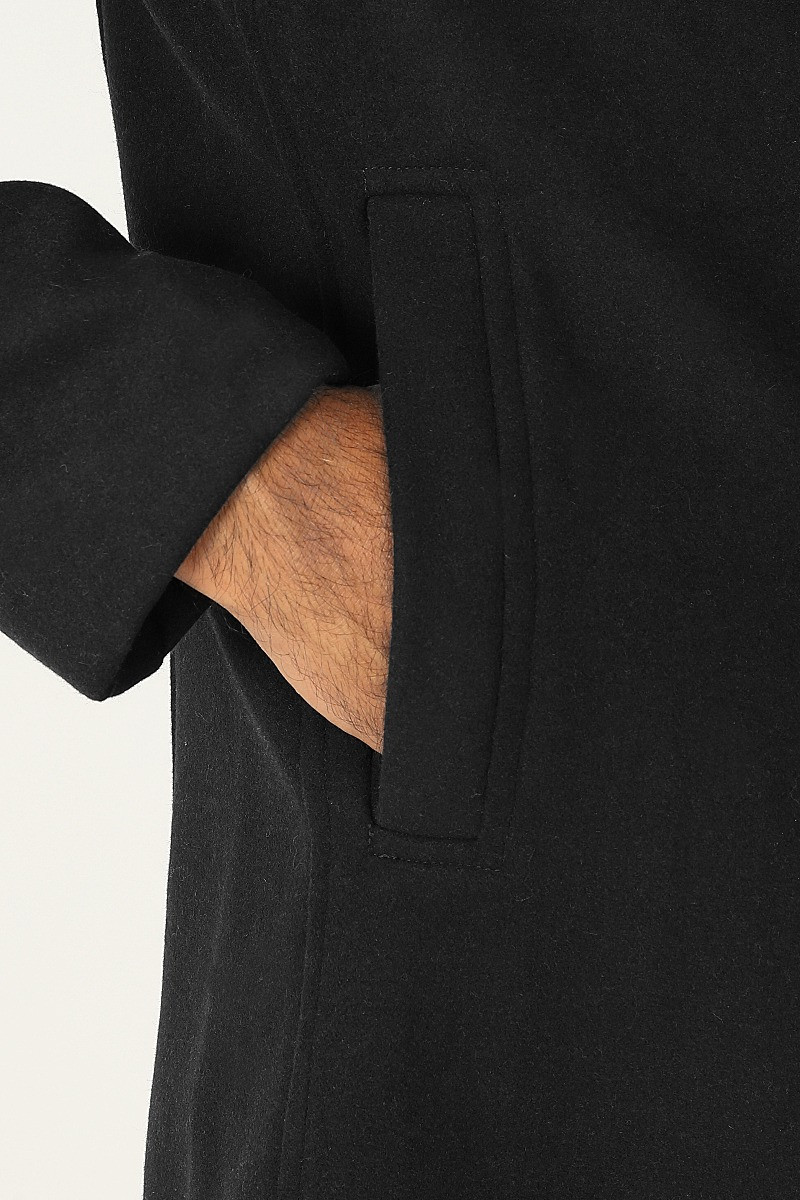 Wool Jacket in Black | Men's Clothing & Fashion | HisColumn