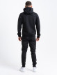 Signature Poly Tracksuit in Black