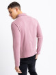 Lux Roll Neck Knitwear in Dusty Pink 