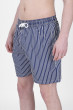 Navy Lined Swimming Shorts 