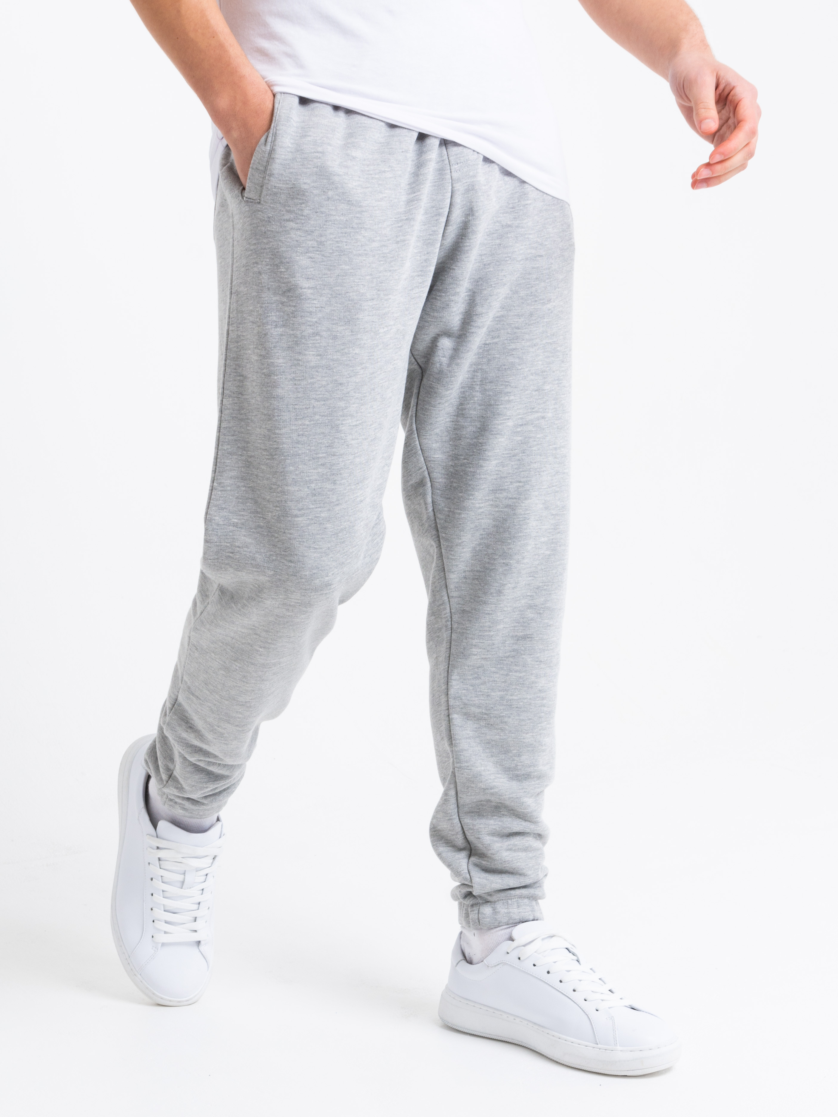 Relaxed Fit Joggers in Grey
