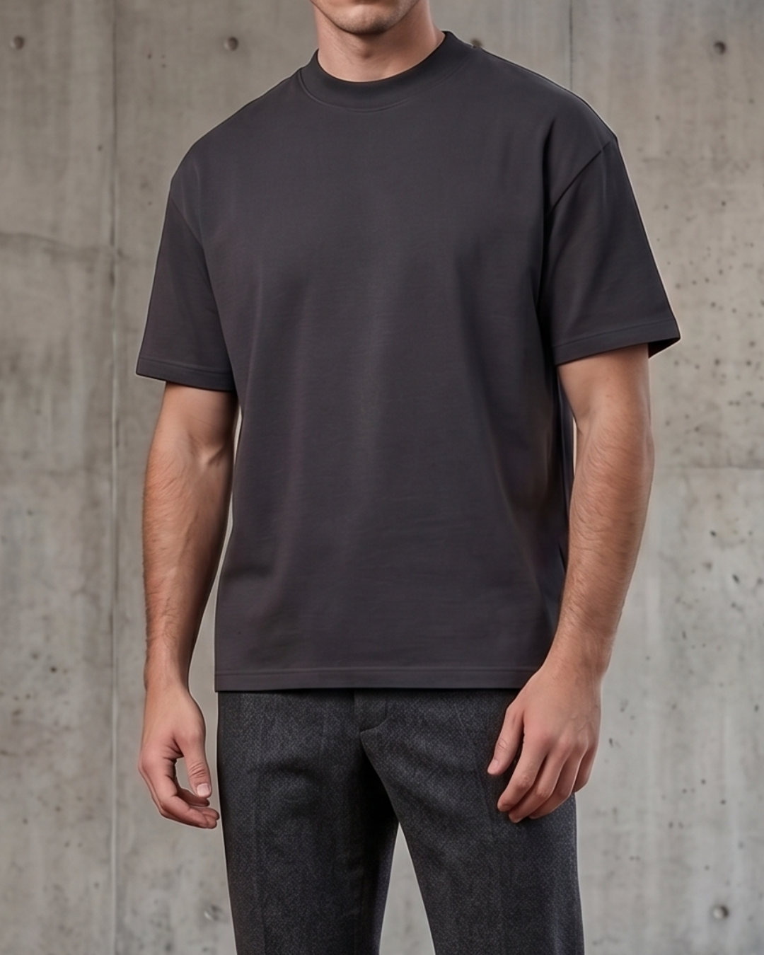 300GSM Heavy-Duty T-Shirt in Grey