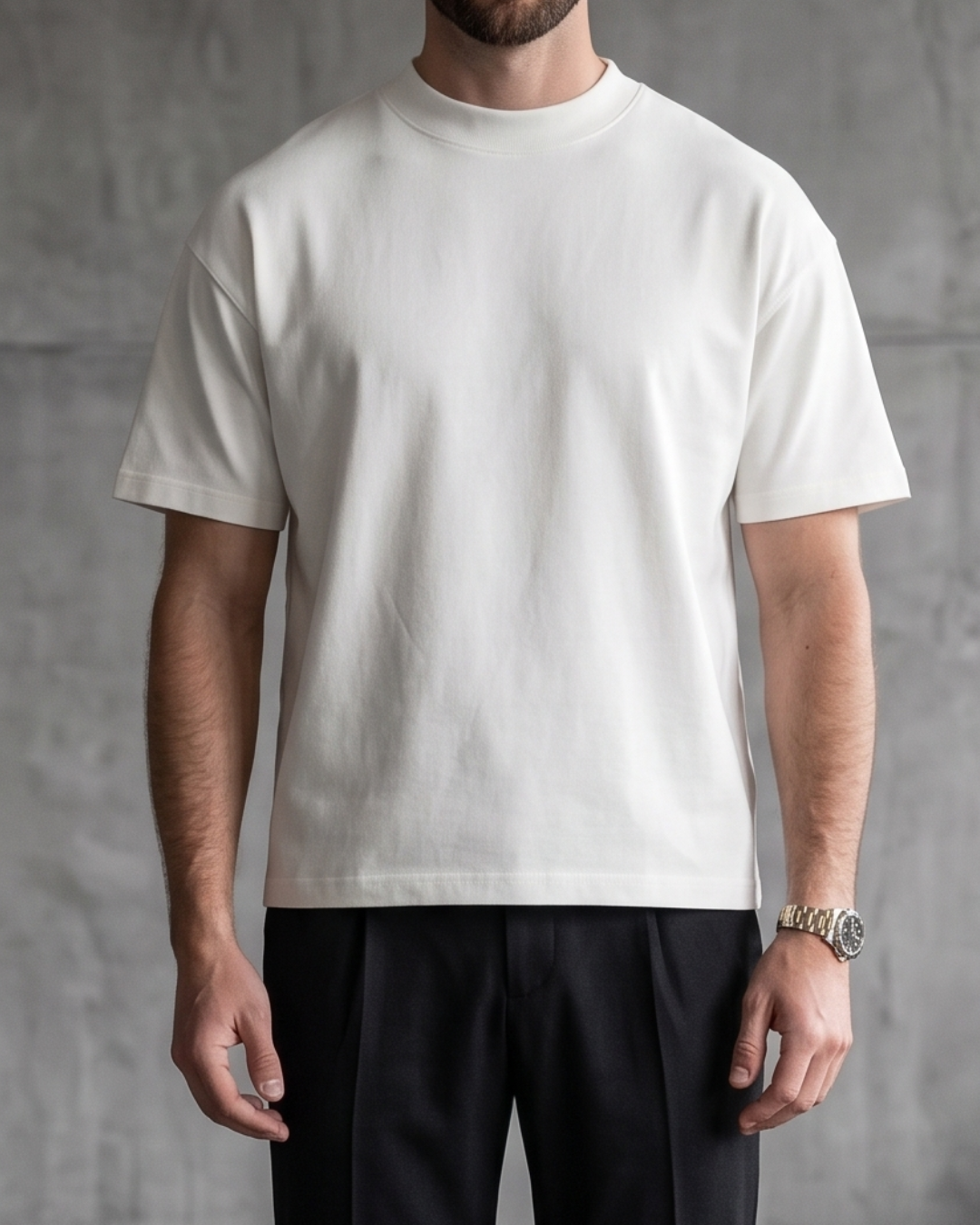 300GSM Heavy-Duty T-Shirt in White