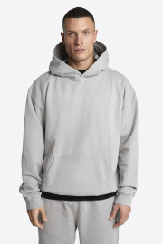 美品 MHL light loopback cotton hoodie 2 MHL./20SS LIGHT LOOPBACK COTTON HOODIE MENS (BEIGE)