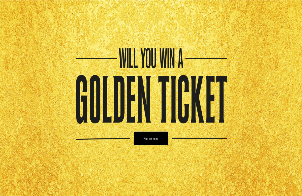 Will You Win A Golden Ticket?